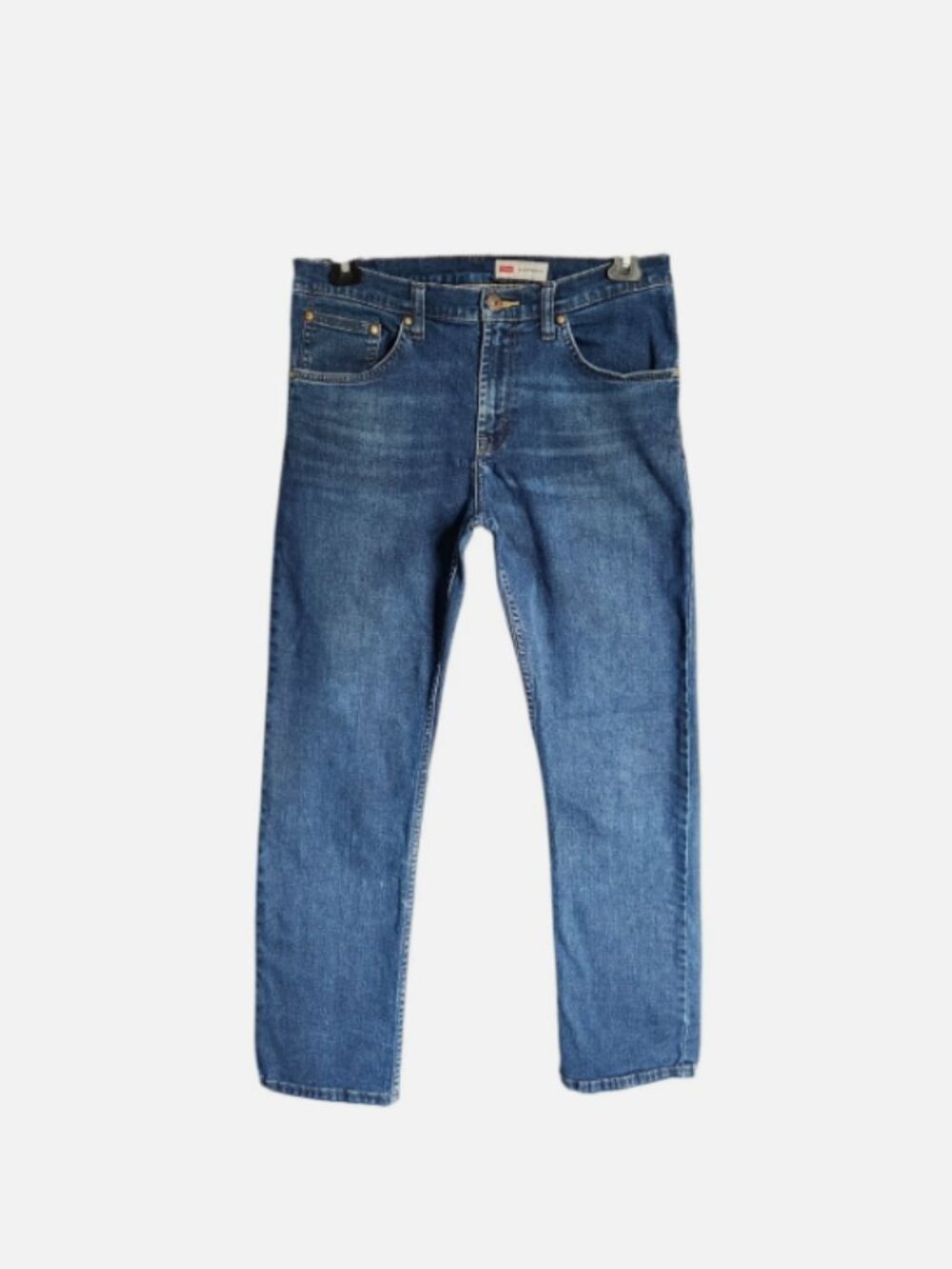 Wrangler Premium Quality Slim Straight Jeans Dark Wash Men's 32x30 stretch